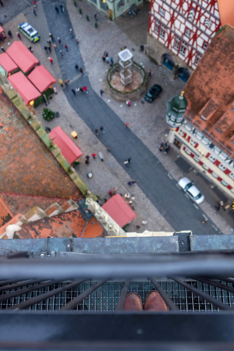 Rothenburg, Germany in December