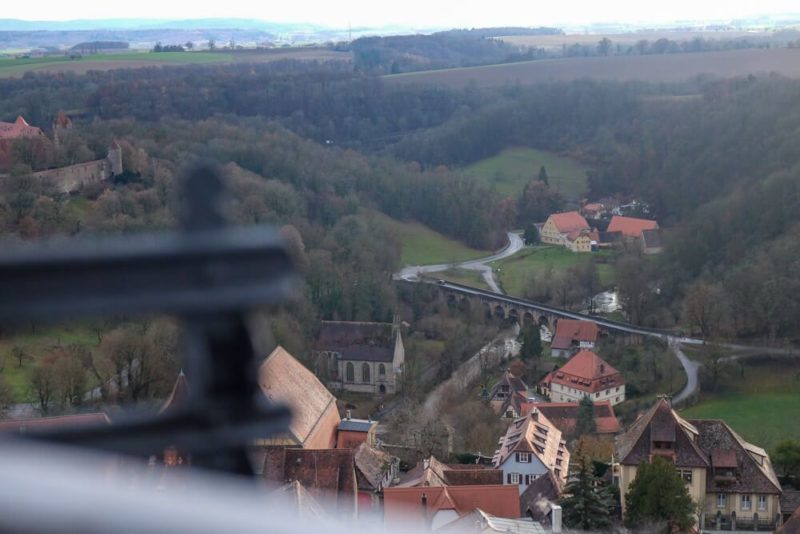 Rothenburg, Germany in December