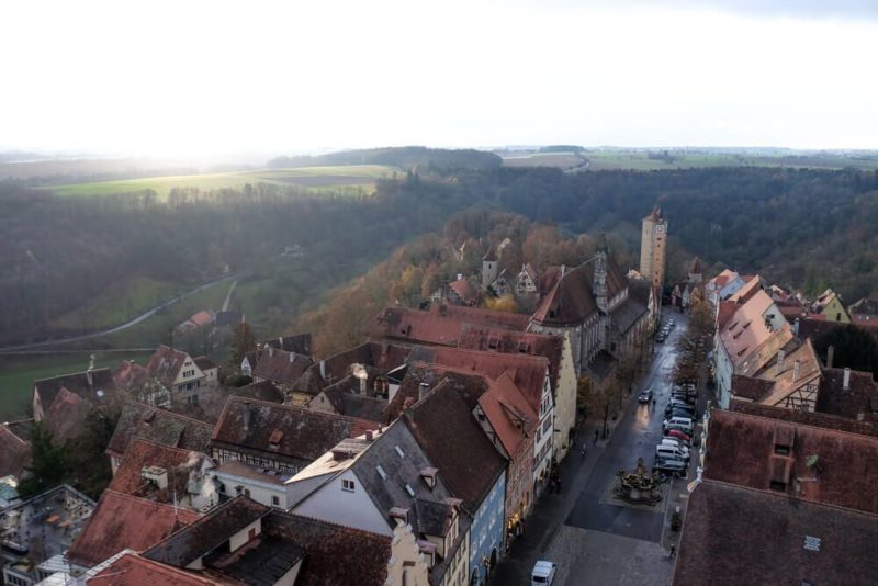 Rothenburg, Germany in December