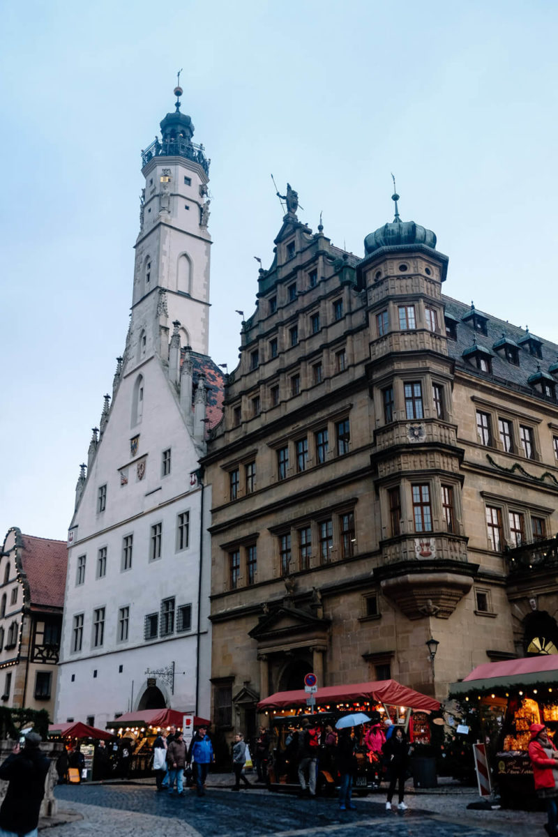 Rothenburg, Germany in December