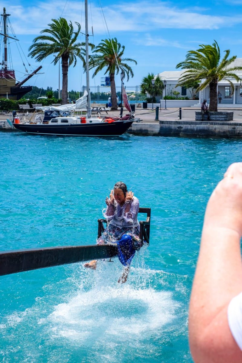 Ducking Stool Reenactment, St. George's, Bermuda