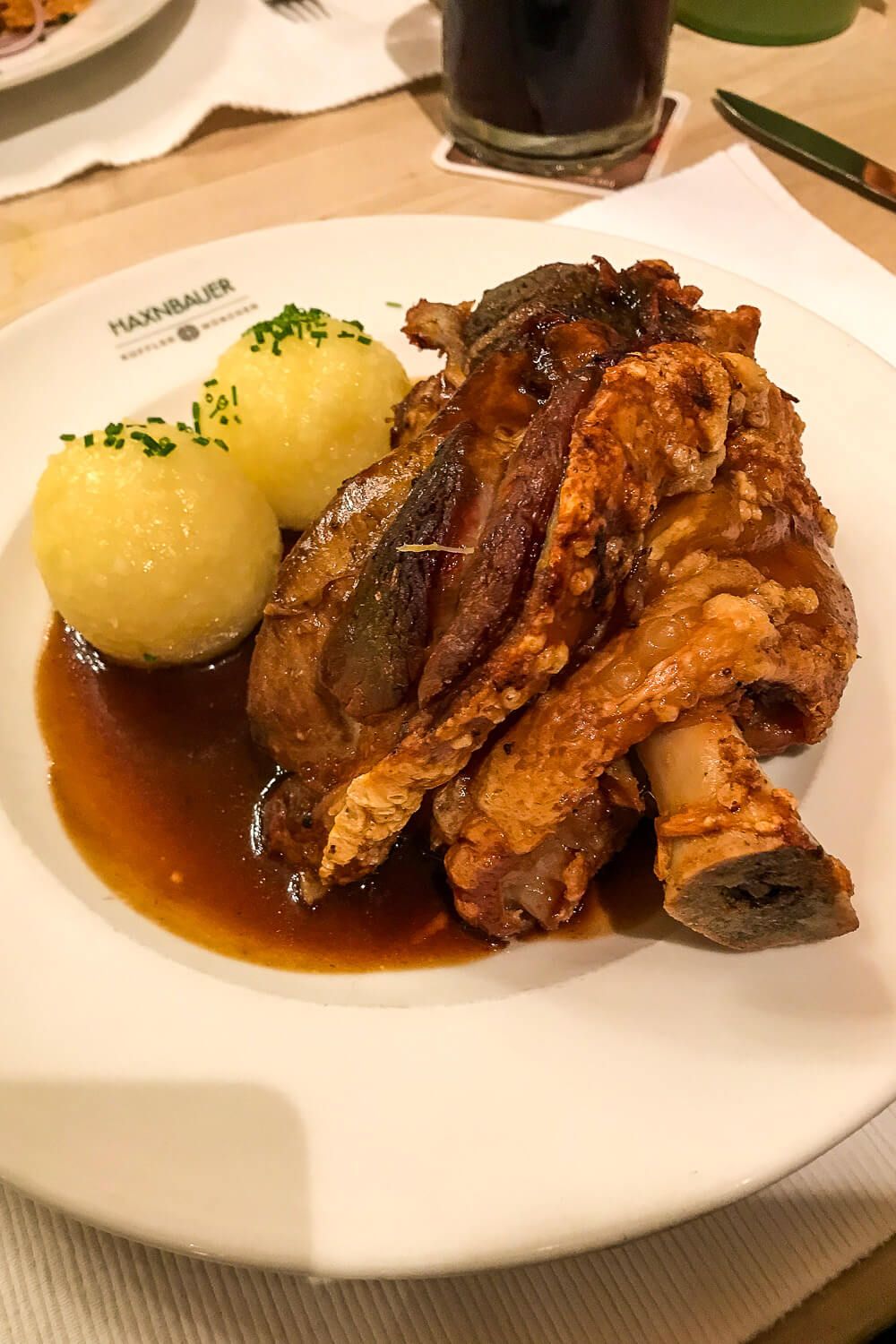 Pork Knuckle in Munich