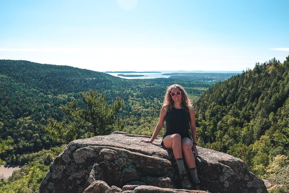 beech cliff loop hike overlook