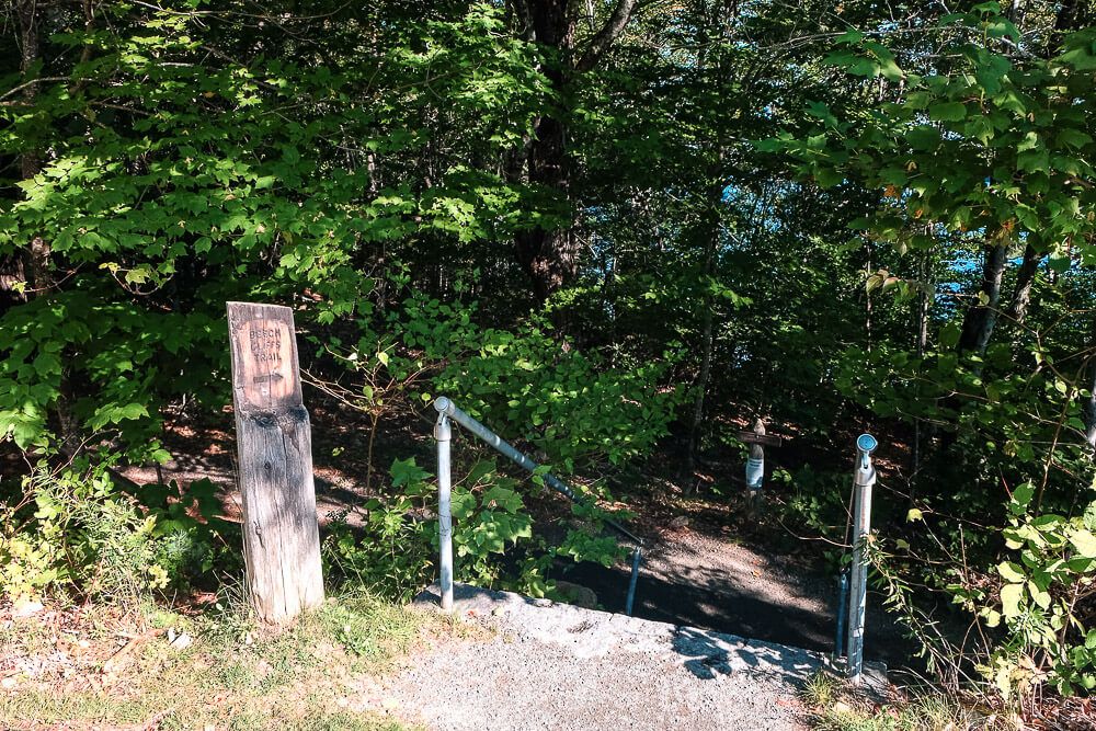 Beech cliff trailhead