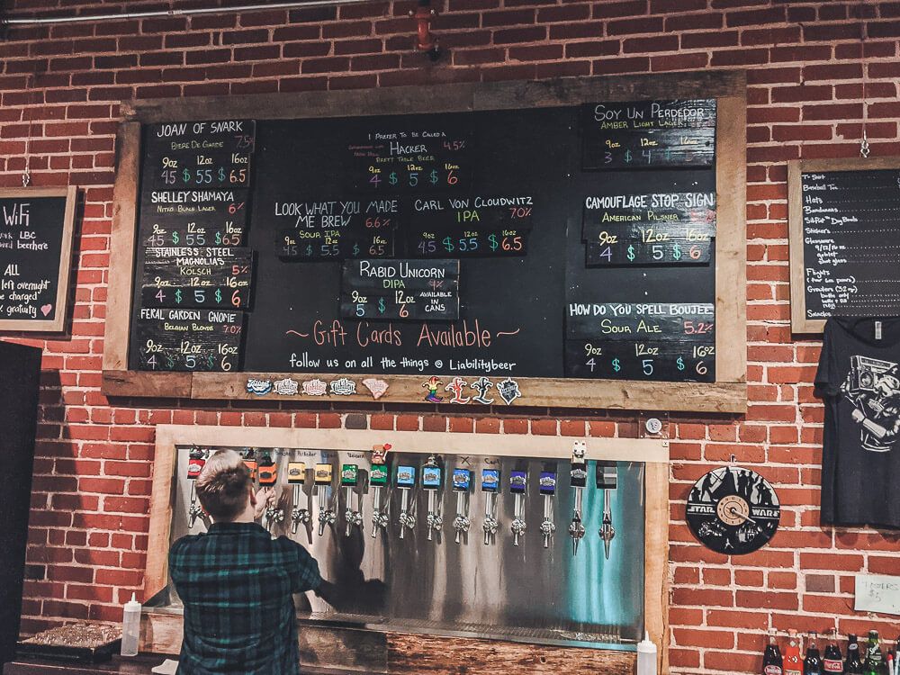 Liability Brewery in Greenville, SC