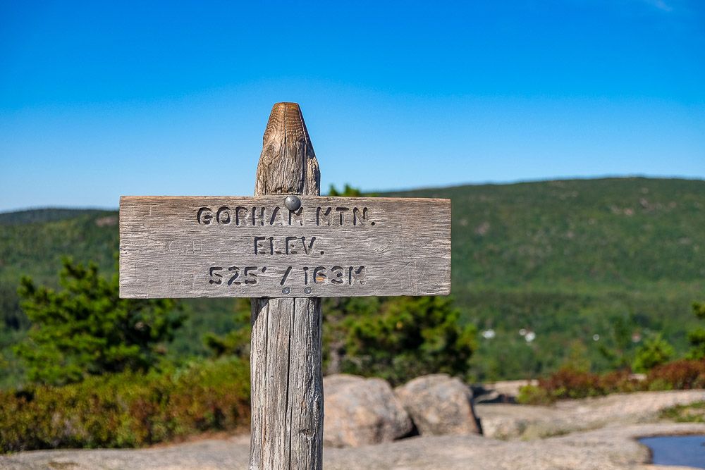 Gorham Mountain Trail