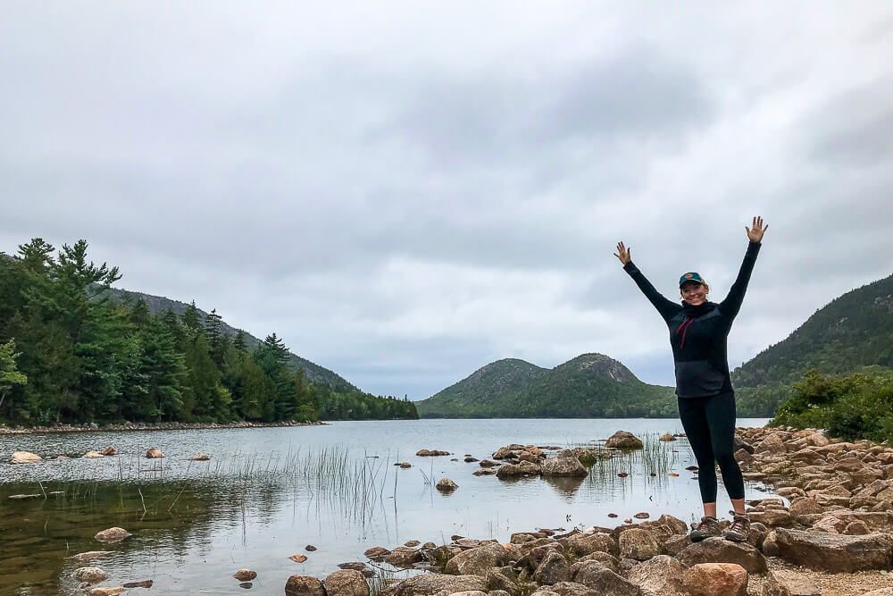 jordan pond: One day in acadia national park