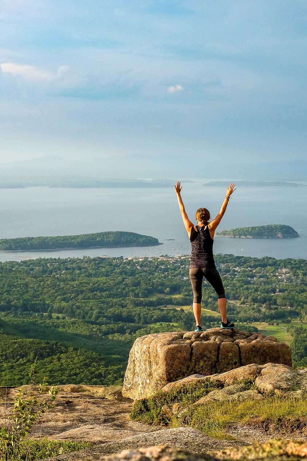 cadillac mountain: One day in acadia national park
