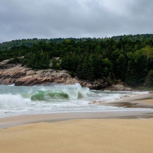 sand beach acadia