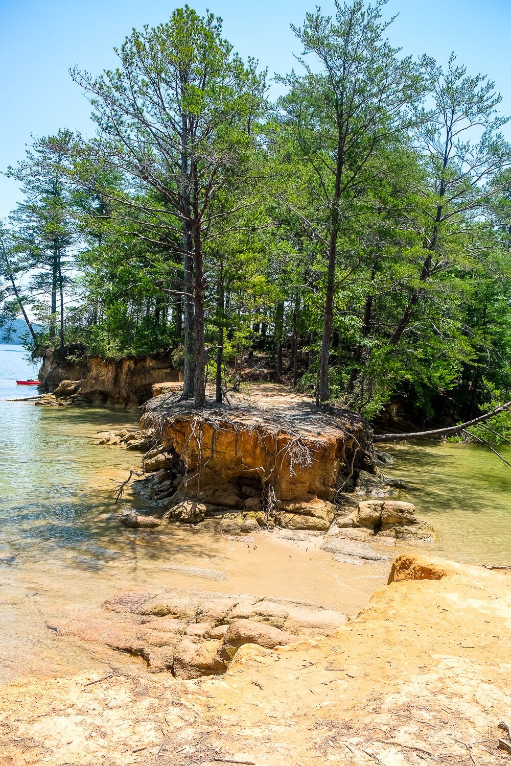 Site 1 Boat in campsites at lake jocassee