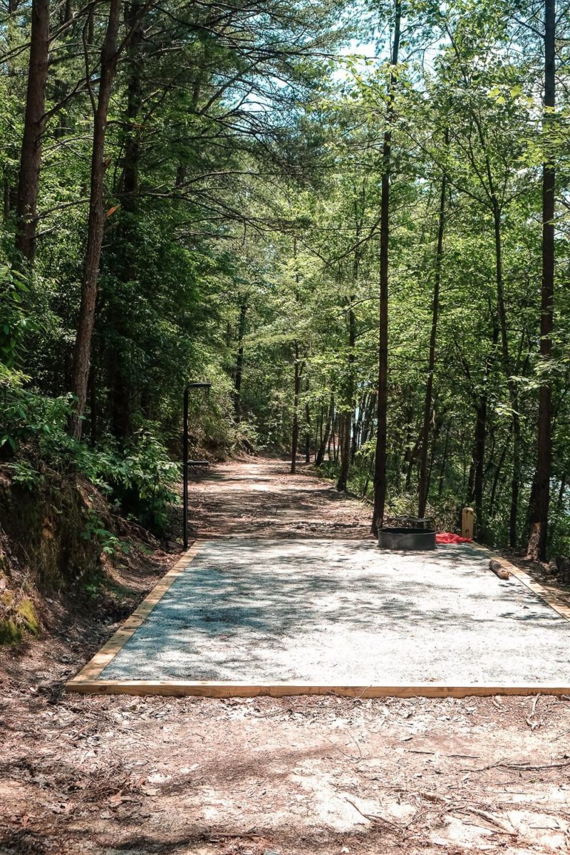 site 7 Boat in campsites at lake jocassee