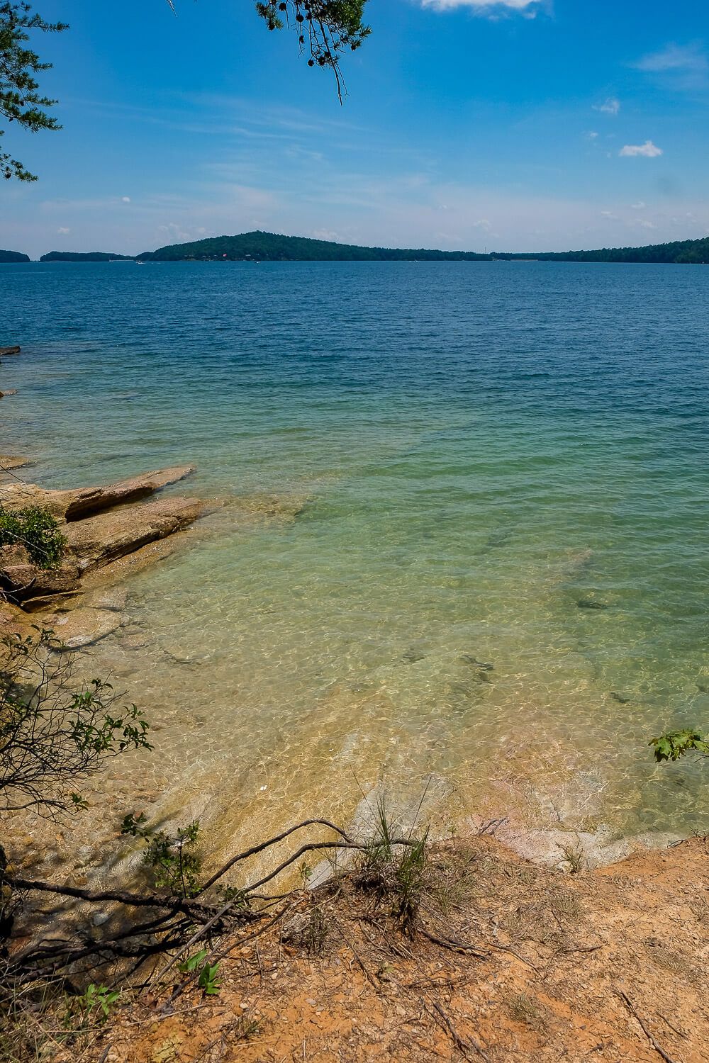 Site 4 Boat in campsites at lake jocassee