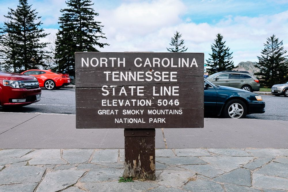 Newfound gap - great smoky mountains