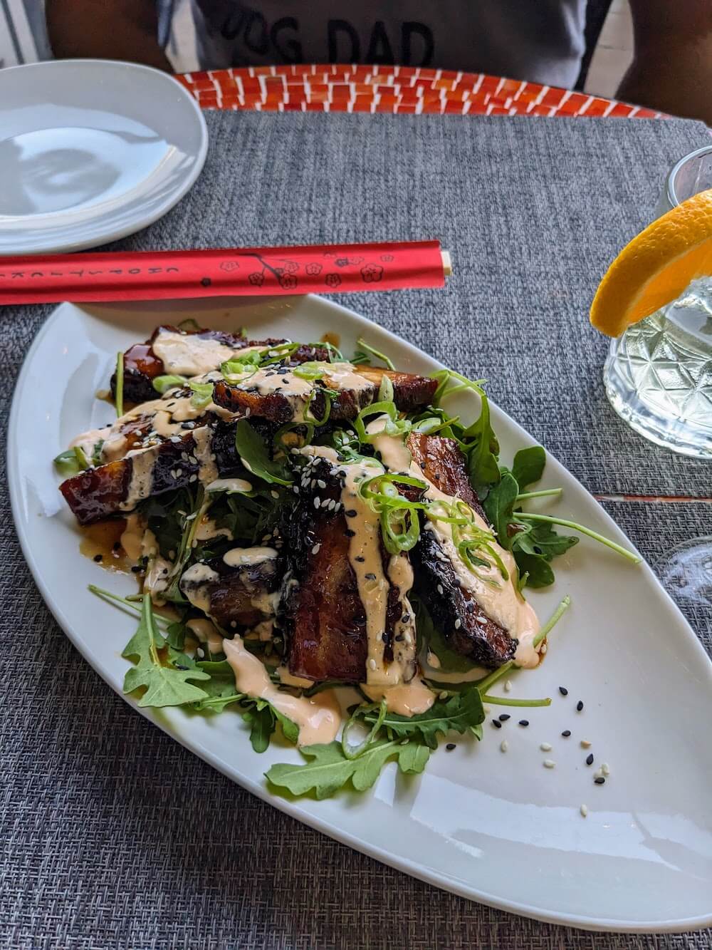 pork belly salad