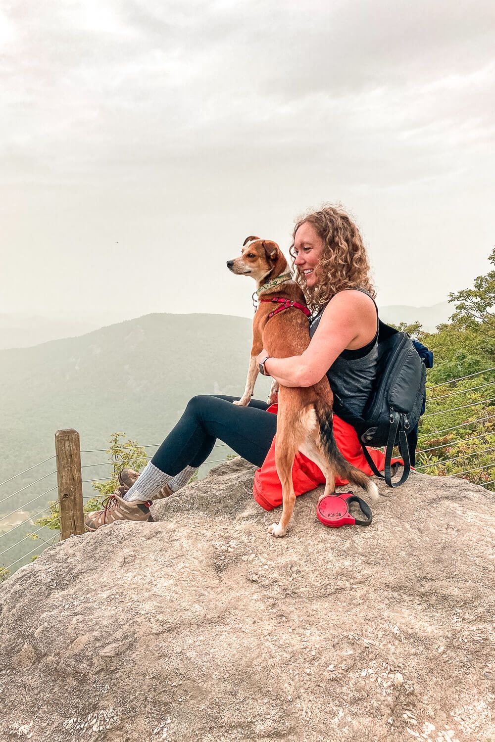 whiteside mountain trail, highlands nc