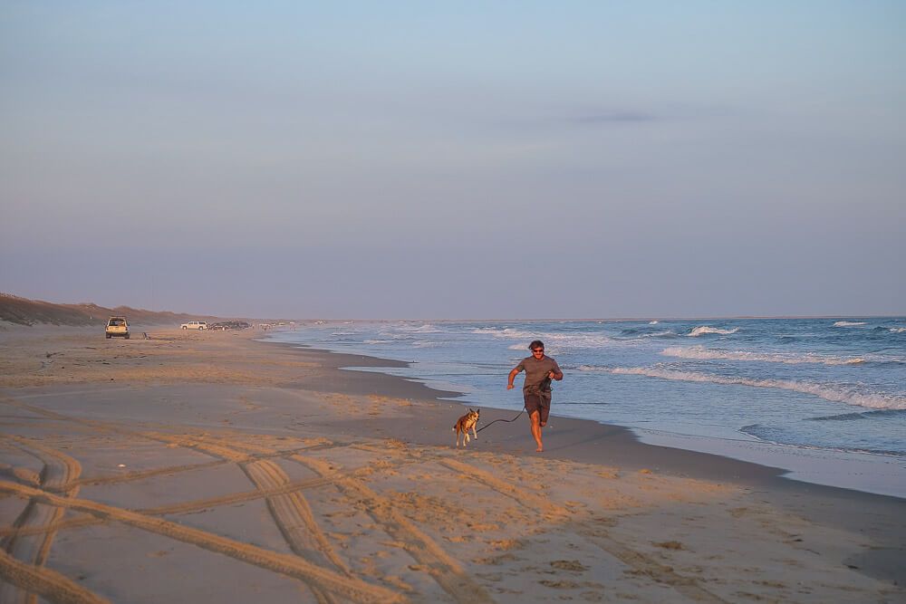 Camping at the Frisco Campground in the Outer Banks