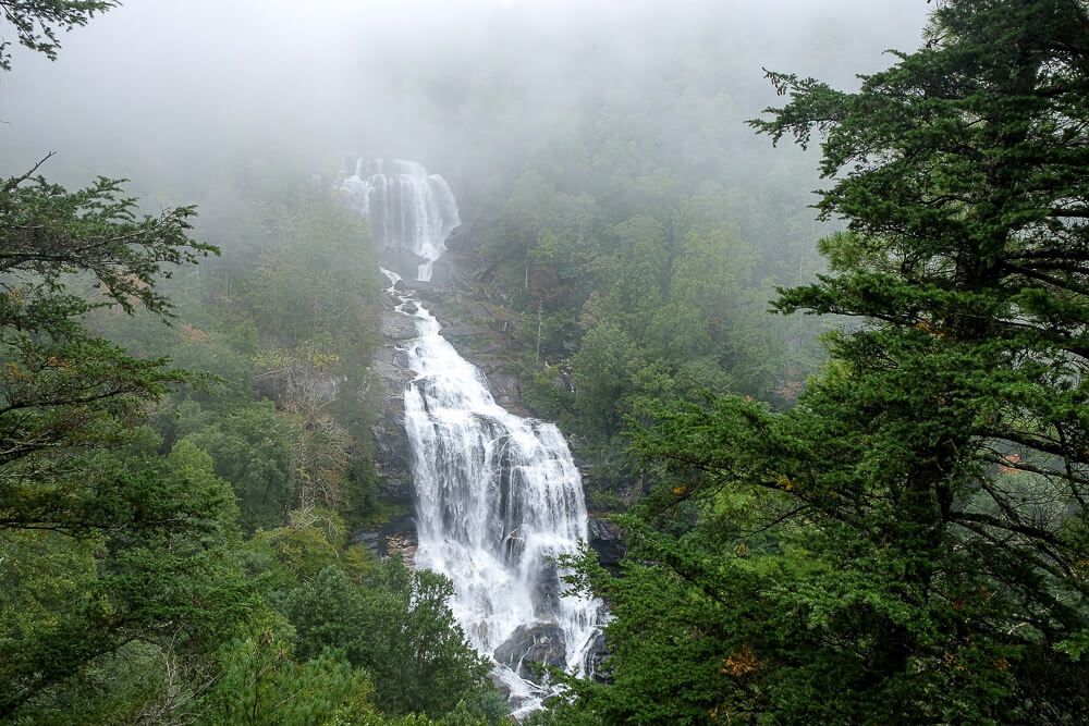 Upper whitewater falls