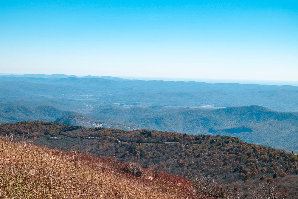 black balsam knob trail