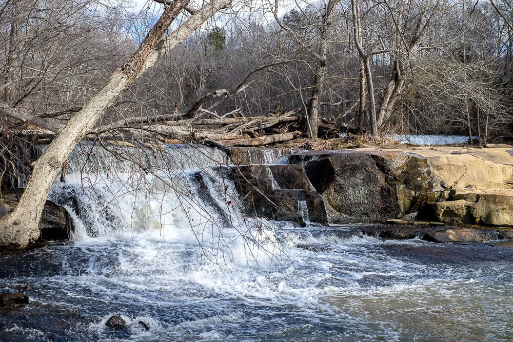 Rapids at Cedar Falls park