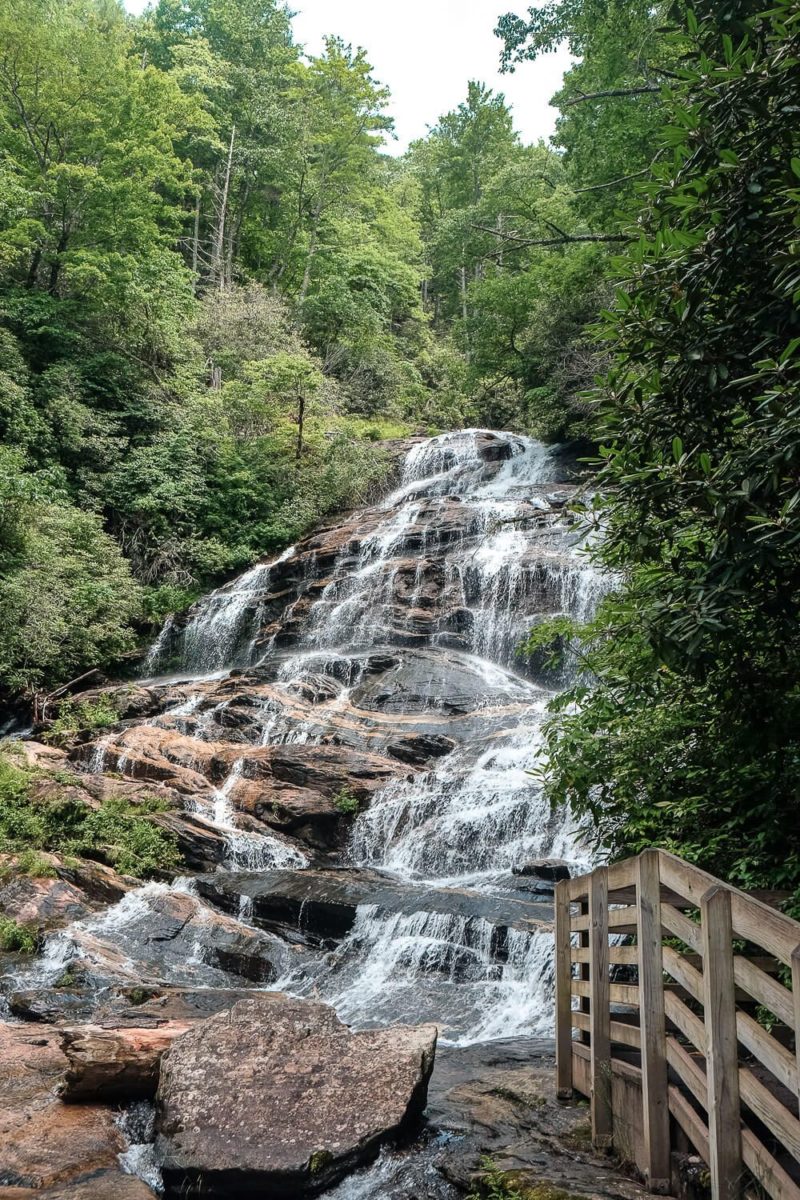 Hiking the Glenn Falls Trail near Highlands, NC [Trail Guide]