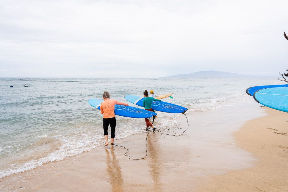 womens surf camp