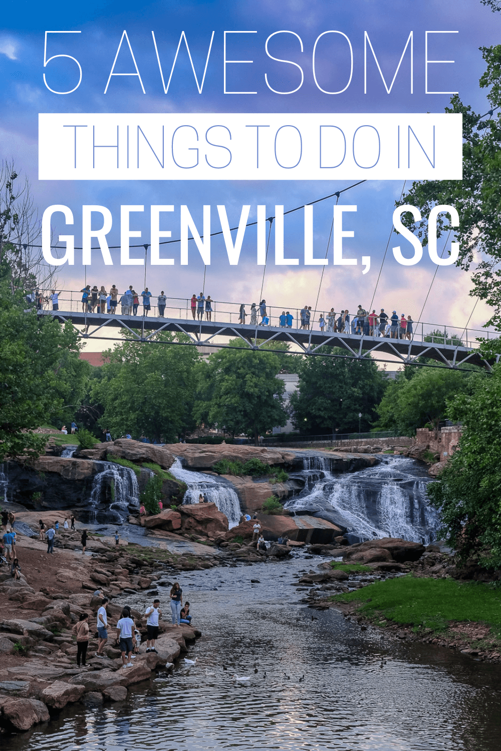 Are you visiting Greenville, SC? Discover the best things to do in Greenville, SC to make the most of your trip! Parks, waterfalls, rooftop bars, breweries, hikes, lakes & more!