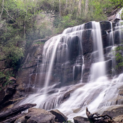 Hike to the Falls Creek Waterfall near Greenville, SC [Trail Guide]