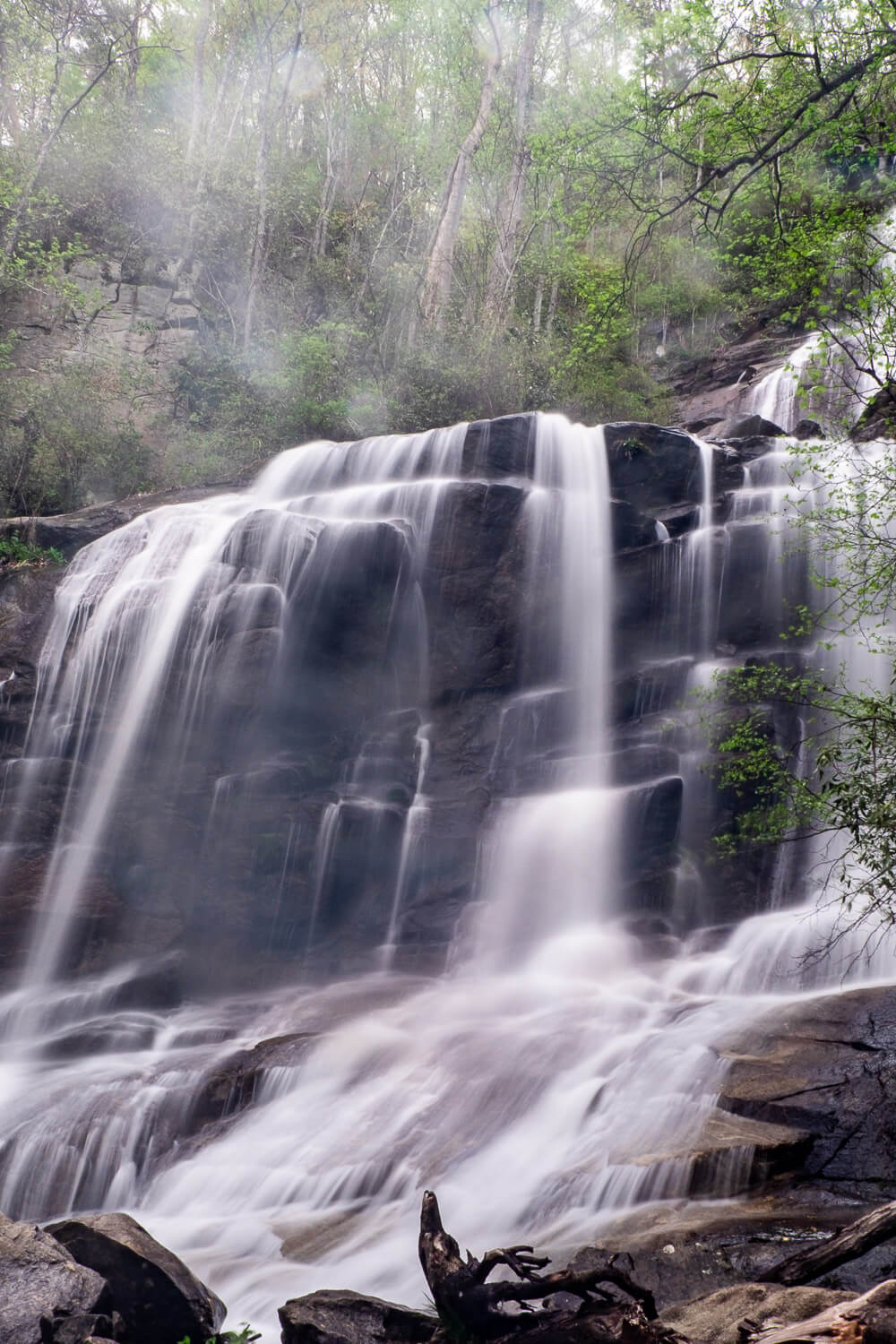 bottom tier of falls creek falls