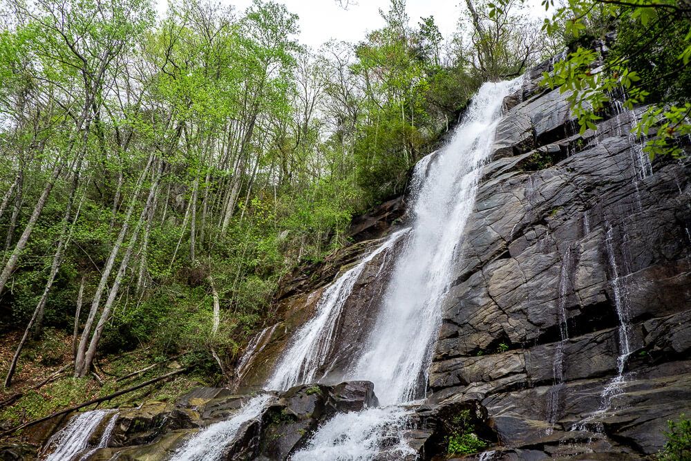 upper tier of falls creek waterfall