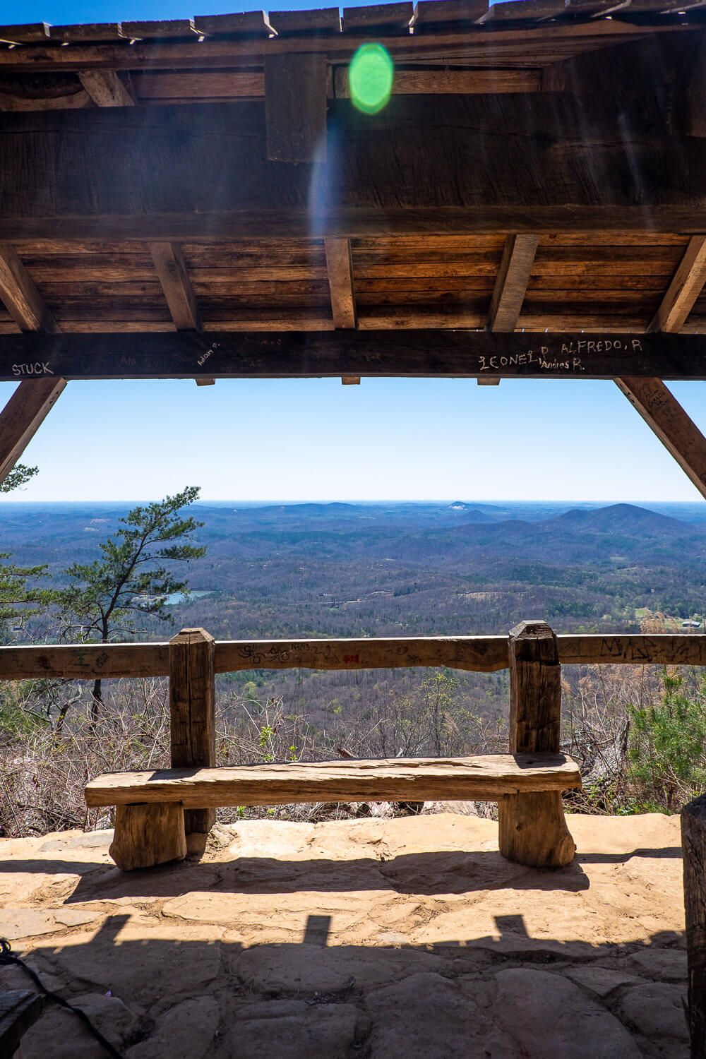 table rock trail shelter