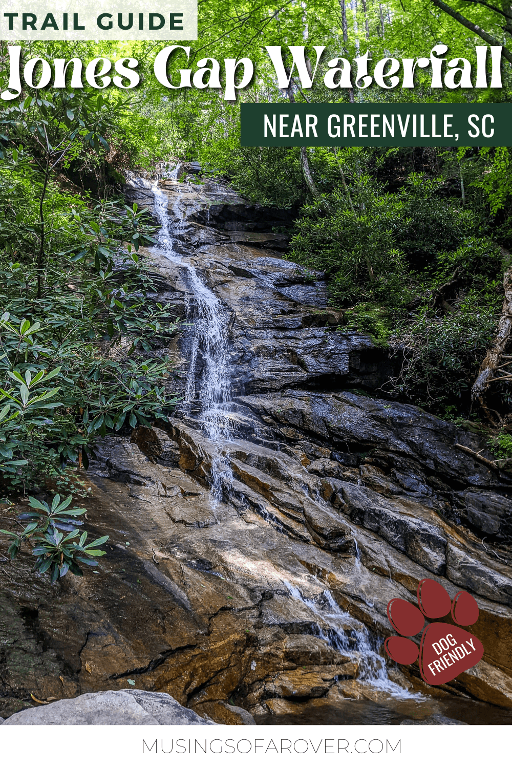 Hike to the Jones Gap Waterfall in Jones Gap State Park [Trail Guide]