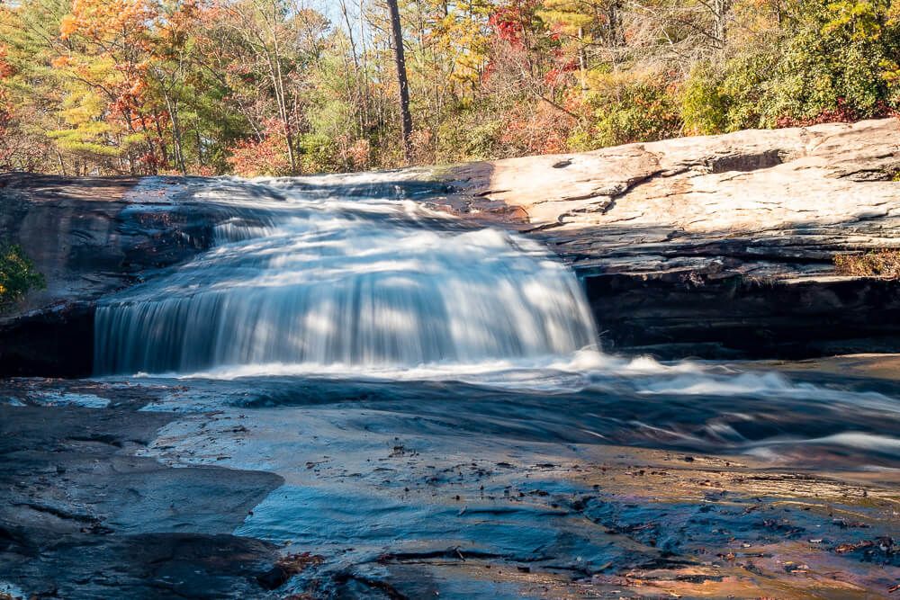 upper portion of bridal veil falls