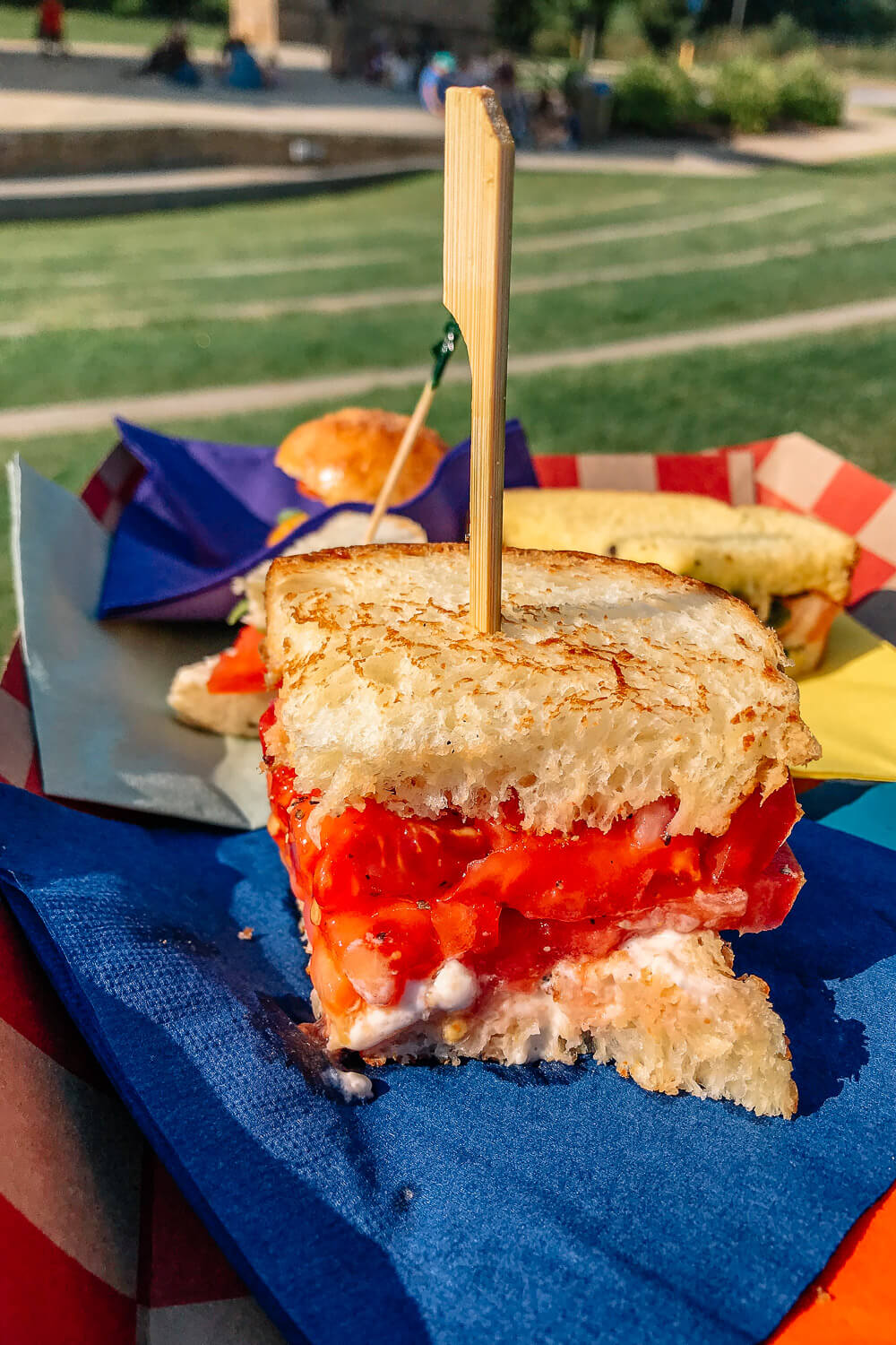 travelers rest tomato sandwich taste off