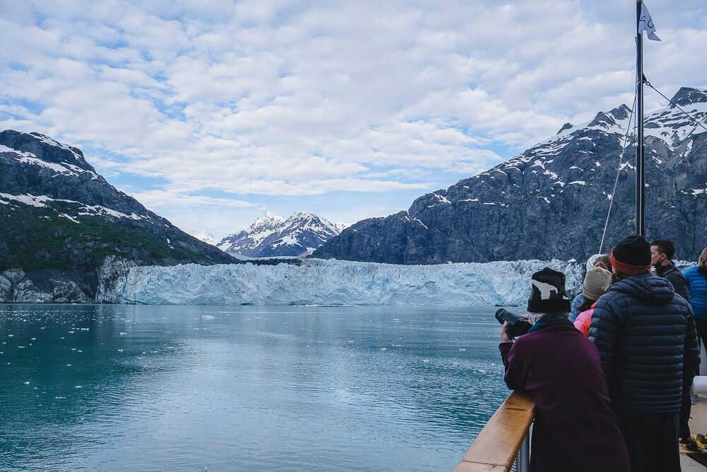 glacier viewing from uncruise adventures