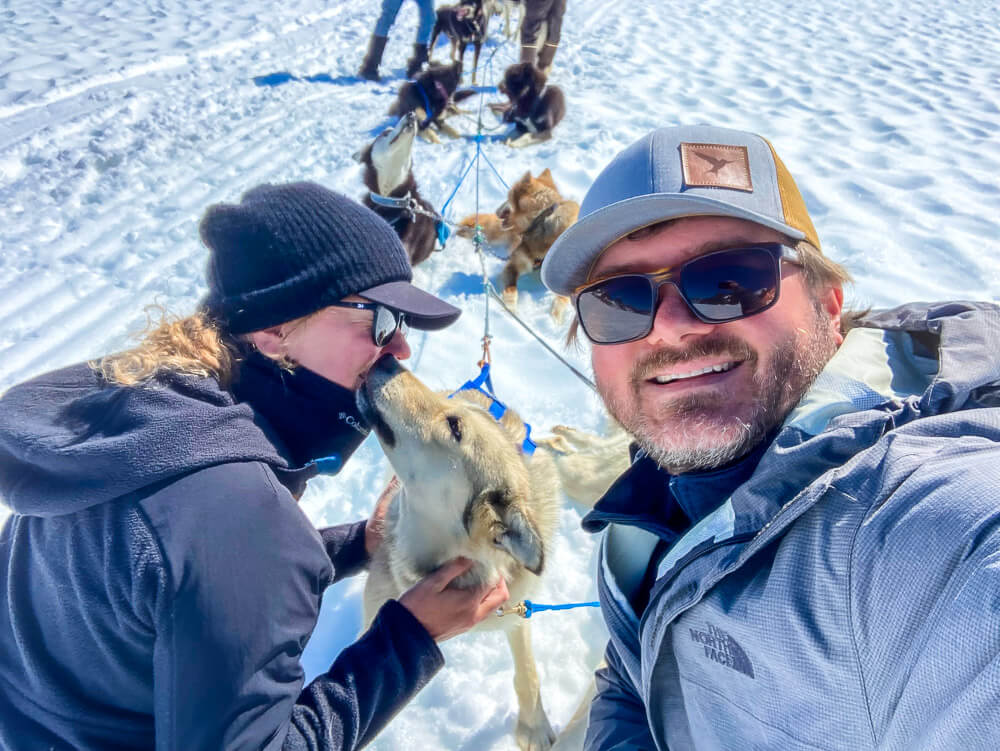 dog sledding in seward