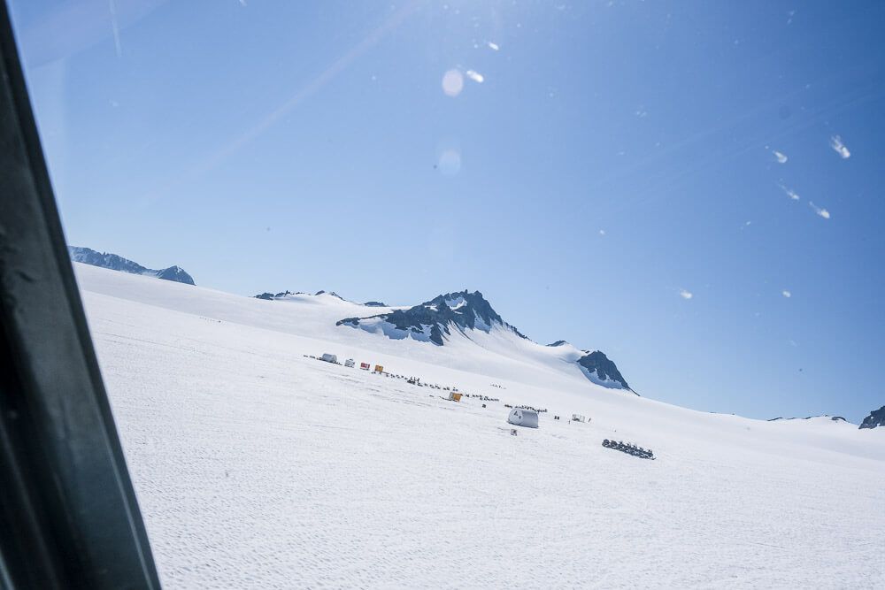 turning heads glacier camp