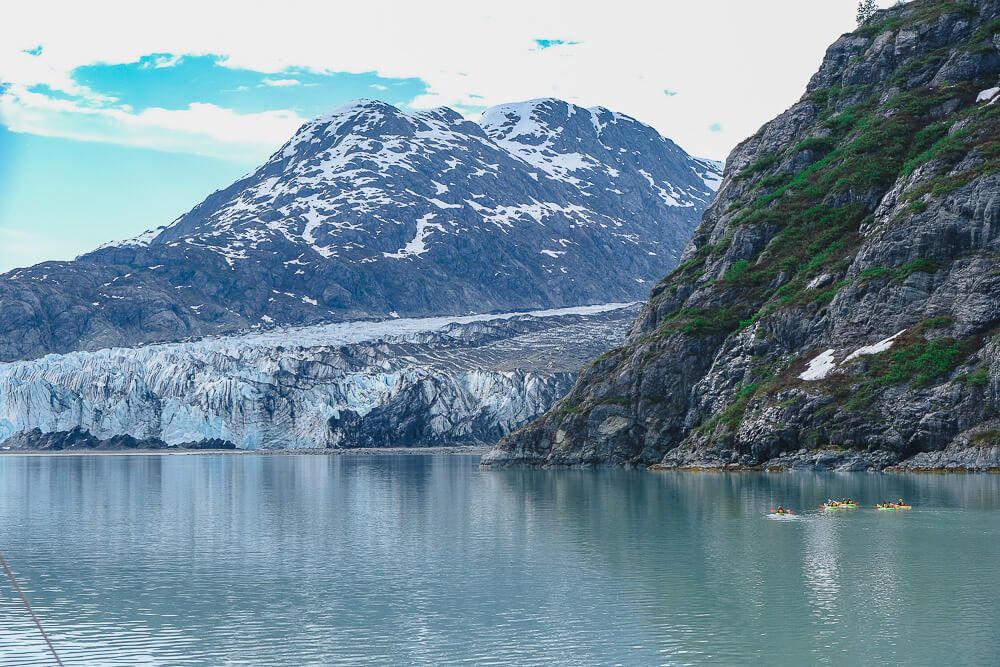 kayaking in glacier bay national park - uncruise review