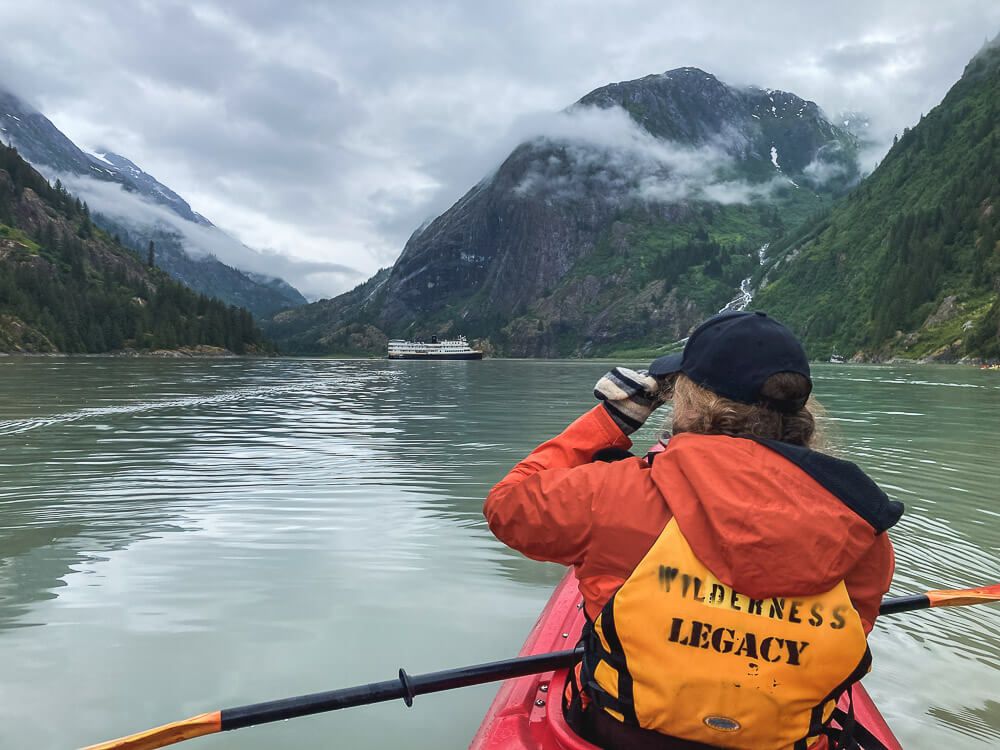 kayaking in endicott arm