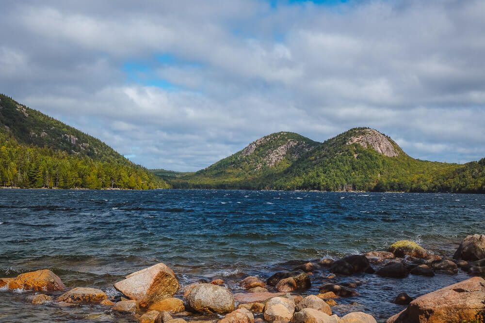 jordan pond in acadia national park