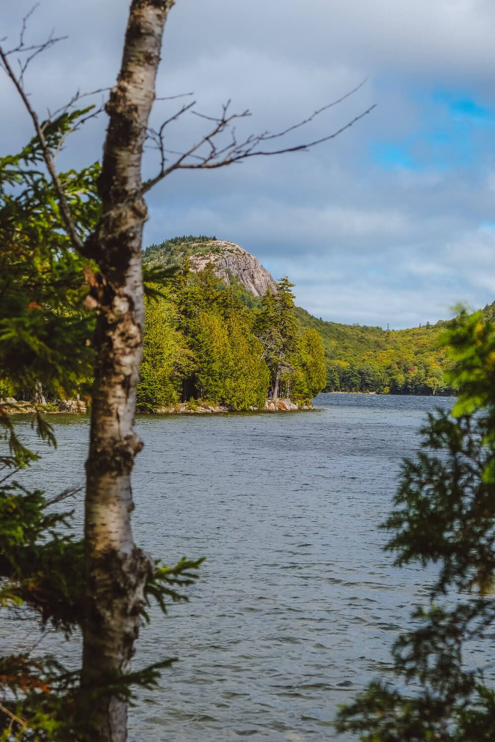 jordan pond path in acadia national park