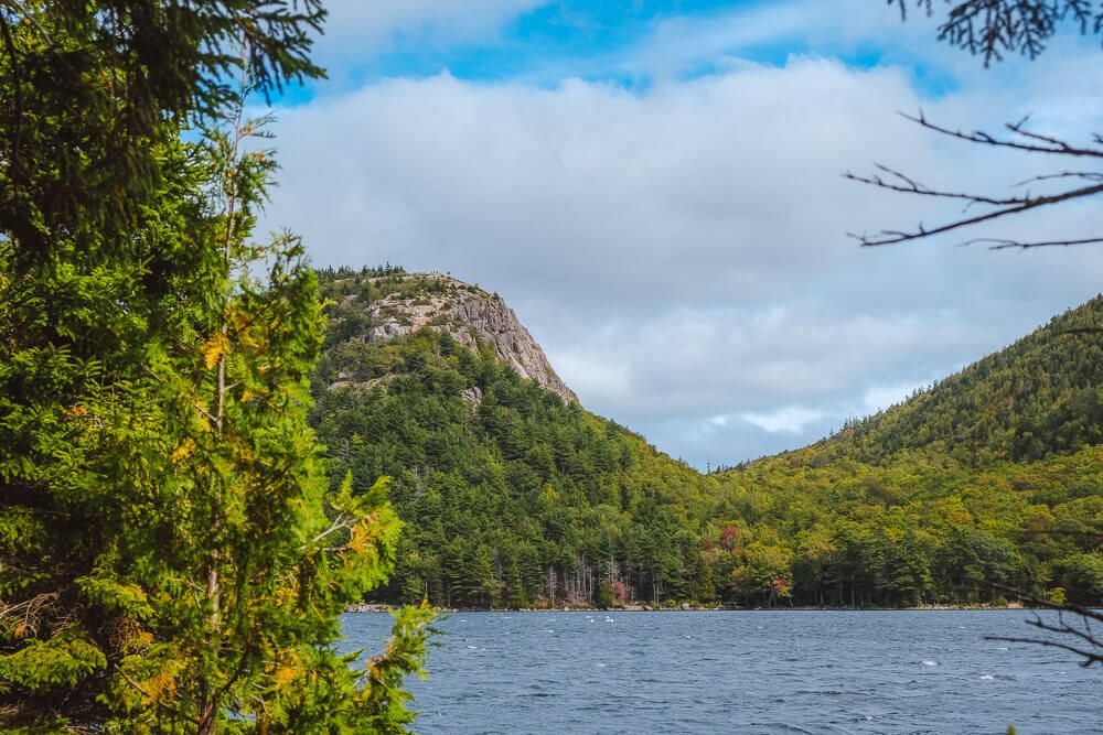 jordan pond path in acadia national park