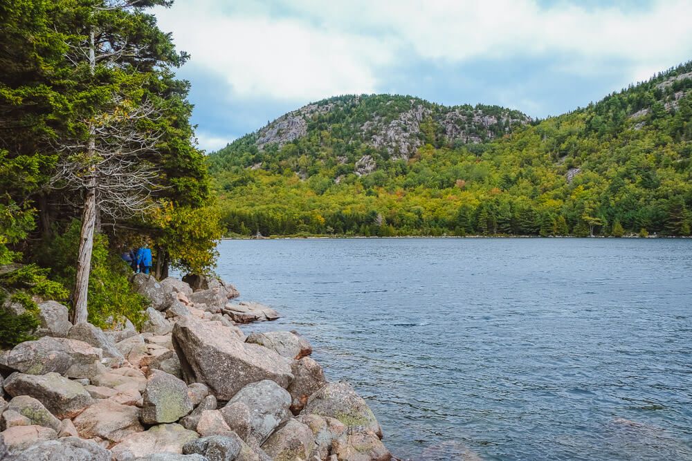 jordan pond path in acadia national park