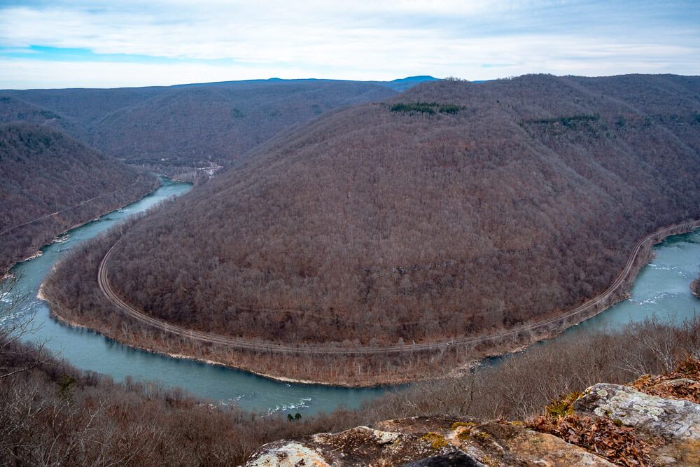 grandview overlook new river gorge national park