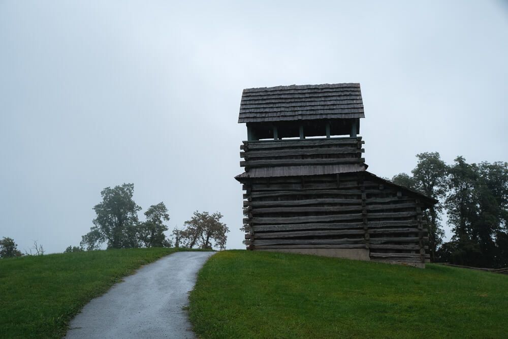 groundhog overlook on blue ridge parkway